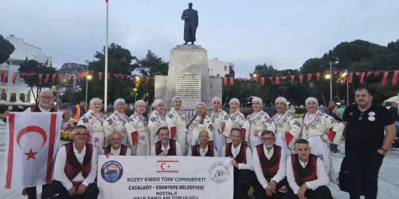 Çatalköy-Esentepe Belediyesi Nostalji Halk Dansları Ekibi Halikarnas Festivali’nde Kültürümüzü Temsil Etti