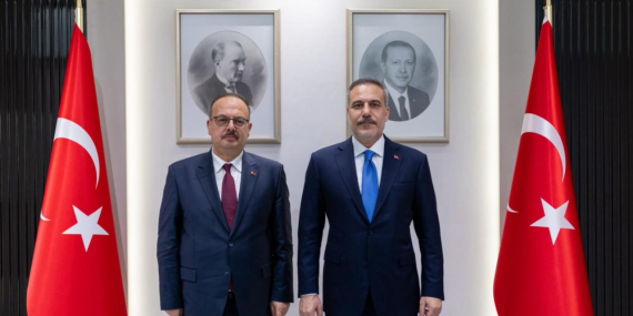 Bakan Fidan, Ankara Valisi Canbolat’ı kabul etti