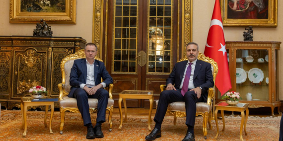 Dışişleri Bakanı Fidan, Rusya Devlet Başkanı danışmanlarını kabul etti