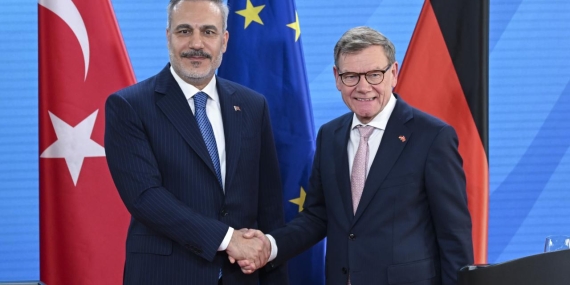 Bakan Fidan, Alman mevkidaşı ile görüştü