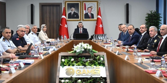 İçişleri Bakanlığı’nda güvenlik toplantısı