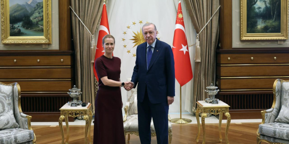 Cumhurbaşkanı Erdoğan AB Yüksek Temsilcisi Kallas’ı kabul etti