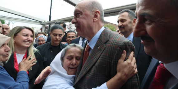 Cumhurbaşkanı Erdoğan, Edirne’de vatandaşlarla bir araya geldi
