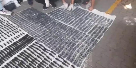 Sakarya’da 2 bin 366 silah parçası ele geçirildi: 3 gözaltı