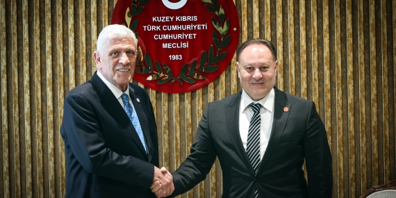 Meclis Başkanı Öztürkler, İYİ Parti Genel Başkanı Dervişoğlu ve Beraberindeki Heyeti Kabul Etti
