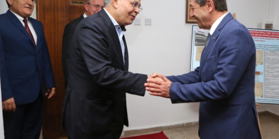 Dışişleri Bakanı Tahsin Ertuğruloğlu, İSİPAB Genel Sekreter Yardımcısı Sijani ile Görüştü