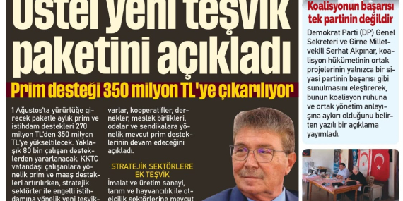 17 TEMMUZ 2026 CUMA – GAZETE MANŞETİMİZ