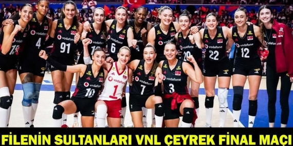 TÜRKİYE KANADA VOLEYBOL MAÇI NE ZAMAN, SAAT KAÇTA, HANGİ KANALDA? Filenin Sultanları VNL Çeyrek Final Maçı Canlı Yayın Kanalı ve Saati