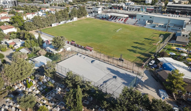 Çatalköy ve Karaağaç’a modern spor tesisleri geliyor