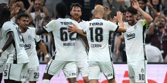 Beşiktaş, Avrupa Ligi’nde tek golle tur avantajını kaptı