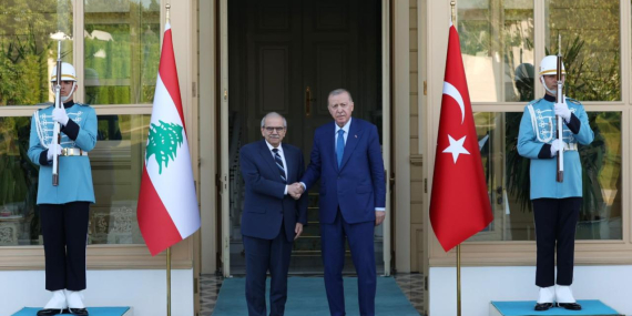 Cumhurbaşkanı Erdoğan Lübnan Başbakanı Salam’ı kabul etti