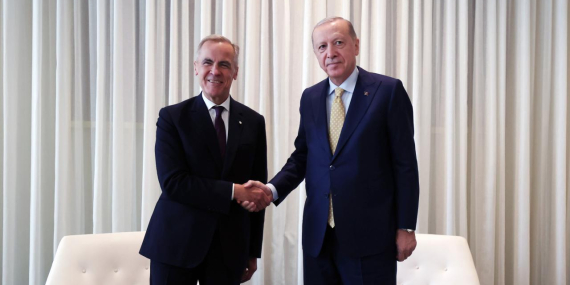 Cumhurbaşkanı Erdoğan Kanada Başbakanı Carney ile görüştü