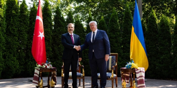 Bakan Fidan Ukraynalı mevkidaşı Sibiha ile görüştü