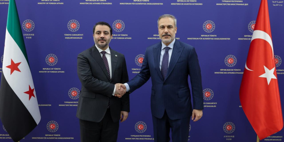 Dışişleri Bakanı Fidan Suriyeli mevkidaşı Şeybani ile görüştü