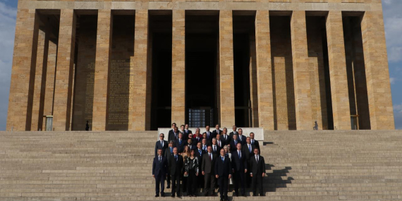NATO heyeti, Anıtkabir’i ziyaret etti