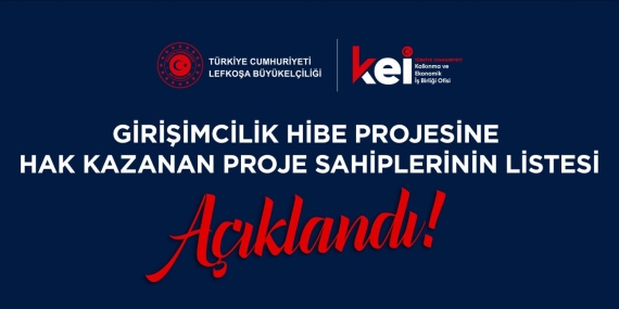 Türkiye Cumhuriyeti Destekli Girişimcilik Hibe Programı’nın Sonuçları Belli Oldu