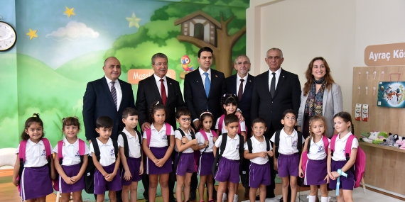 Atatürk öğretmen akademisi kütüphane modernizasyonu ve çocuk kütüphanesi projesi hizmete girdi