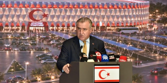 Lefkoşa’ya yeni stadyum ve spor kompleksi… Bak”el birliğiyle çalıştık”