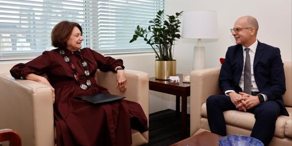 Cumhurbaşkanlığı Müsteşarı Mehmet Dânâ, New York’ta diplomatik temaslarda bulundu