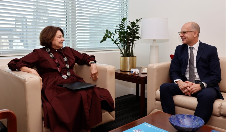 Cumhurbaşkanlığı Müsteşarı Mehmet Dânâ, New York’ta diplomatik temaslarda bulundu