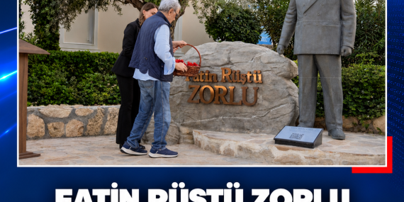 FATİN RÜŞTÜ ZORLU, ÖLÜMÜNÜN 65’İNCİ YILINDA MERİT’TE ANILDI