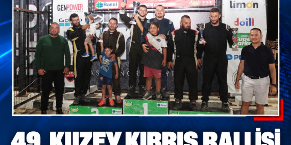 49. KUZEY KIBRIS RALLİSİ NEU EVENT PARK’TA TAMAMLANDI