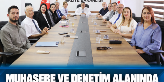 MUHASEBE VE DENETİM ALANINDA ANKARA’DA GERÇEKLEŞTİRİLEN TEMASLAR MALİYE BAKANI BEROVA’YA SUNULDU