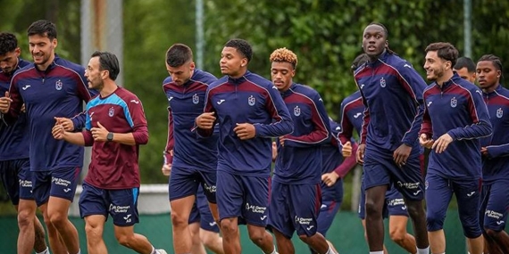 Trabzonspor’da Galatasaray maçı öncesi iki oyuncudan sevindiren haber