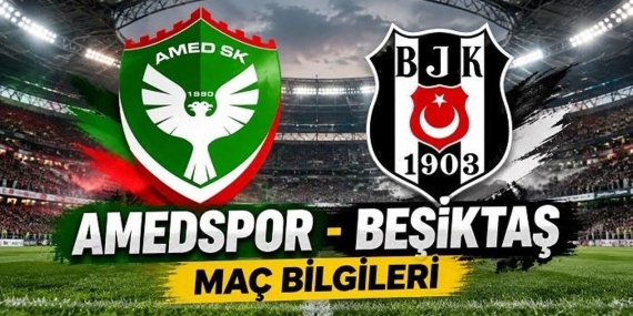 BEŞİKTAŞ MAÇI NE ZAMAN, HANGİ KANALDA? Amedspor Beşiktaş Maçı Şifreli Mi, Şifresiz mi? Amedspor Beşiktaş Maçı Canlı İzleme Ekranı
