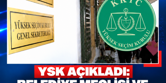 YSK AÇIKLADI: BELEDİYE MECLİSİ VE İHTİYAR HEYETİ ÜYE SAYILARI BELLİ OLDU