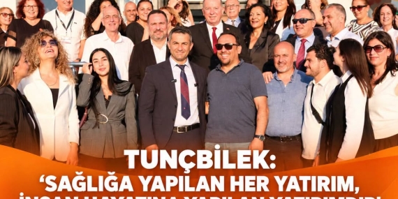 DİKMEN BELEDİYE BAŞKANI TUNÇBİLEK: “SAĞLIK ALANINDA YAPILAN YATIRIMLAR İÇİN BAŞBAKANIMIZA TEŞEKKÜR EDİYORUM”