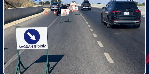 LEFKOŞA KUZEY ÇEVRE YOLU’NDA TRAFİK DÜZENLEMESİ