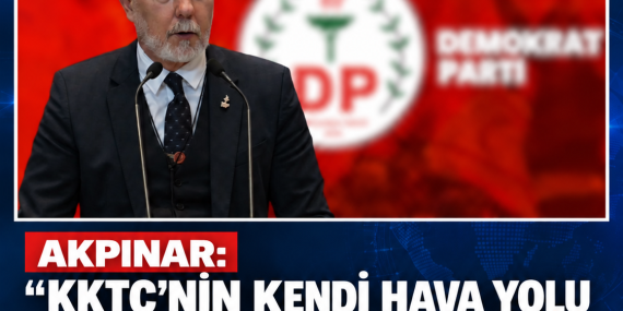 AKPINAR: “KKTC’NİN KENDİ HAVA YOLU MARKASINA KAVUŞMASI İÇİN HER TÜRLÜ KATKIYA HAZIRIZ”