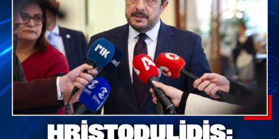 HRİSTODULİDİS: “GÖRÜŞME İYİ GEÇTİ, YENİ FİKİRLER SUNDUK”