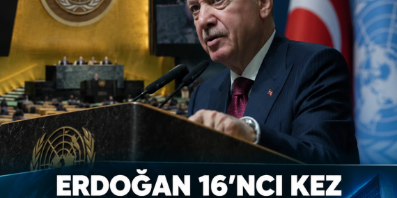 ERDOĞAN 16’NCI KEZ BM GENEL KURULU’NA HİTAP EDECEK