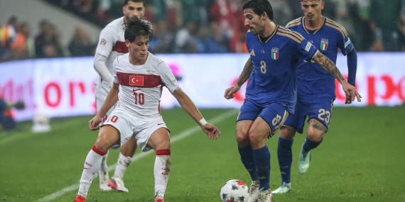 A Milli Futbol Takımımız, İtalya’ya mağlup oldu