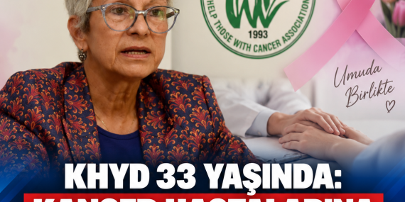 KHYD 33 YAŞINDA: KANSER HASTALARINA YILDA YAKLAŞIK 9 MİLYON TL DESTEK
