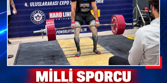 MİLLİ SPORCU HÜSNÜ BATIKAN İZMİR’DE ŞAMPİYON OLDU