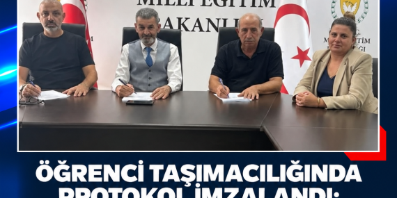 ÖĞRENCİ TAŞIMACILIĞINDA PROTOKOL İMZALANDI: SEFERLER SALI GÜNÜ BAŞLIYOR