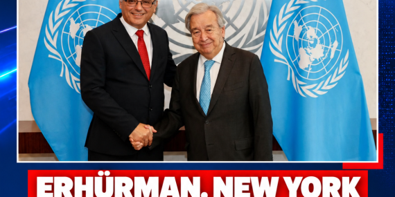 ERHÜRMAN, NEW YORK TEMASLARINA İLİŞKİN BASIN TOPLANTISI DÜZENLEYECEK