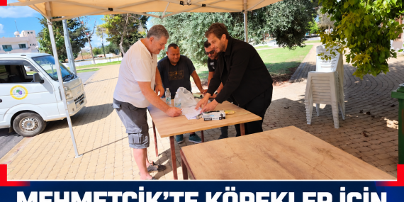 MEHMETÇİK’TE KÖPEKLER İÇİN MİKROÇİP, KAYIT VE RUHSATLANDIRMA İŞLEMLERİ BAŞLADI
