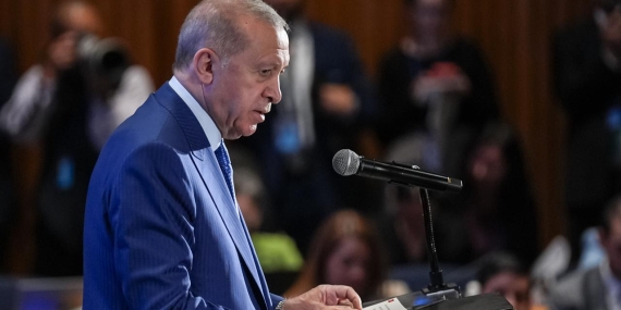 Cumhurbaşkanı Erdoğan: 2035 iklim hedeflerine güçlü destek vermenizi bekliyoruz