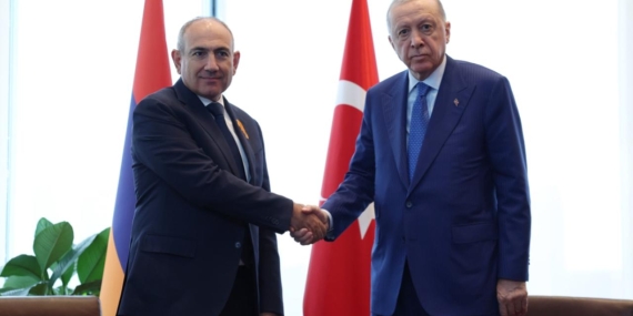 Cumhurbaşkanı Erdoğan, Ermenistan Başbakanı Paşinyan’ı kabul etti