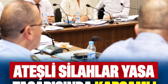 ATEŞLİ SİLAHLAR YASA TASARISINDA KAPSAMLI DEĞİŞİKLİK ÖNGÖRÜLÜYOR