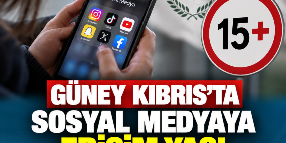 GÜNEY KIBRIS’TA SOSYAL MEDYAYA ERİŞİM YAŞI 15’E YÜKSELTİLİYOR