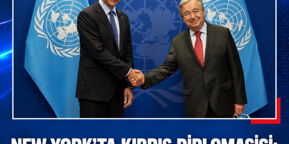 NEW YORK’TA KIBRIS DİPLOMASİSİ: GUTERRES İLE MİÇOTAKİS GÖRÜŞTÜ