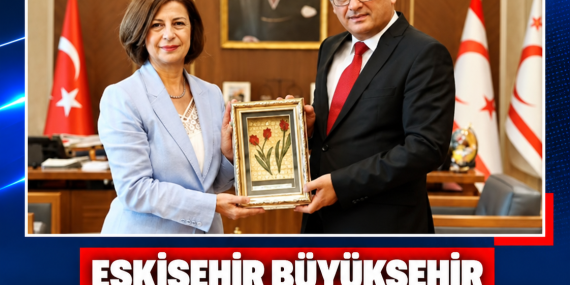 ESKİŞEHİR BÜYÜKŞEHİR BELEDİYE BAŞKANI ÜNLÜCE’DEN ERHÜRMAN’A ZİYARET