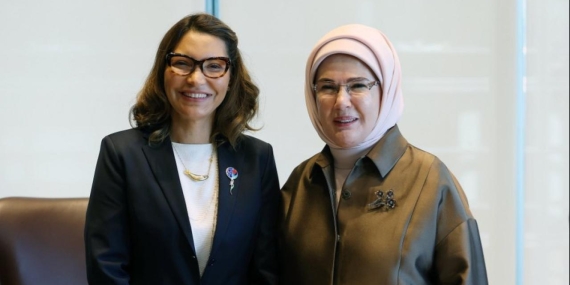 Emine Erdoğan, Brezilya Devlet Başkanı’nın eşi Silva ile görüştü