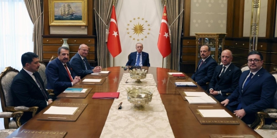 Cumhurbaşkanı Erdoğan, Ankara Valisi Canbolat’ı kabul etti