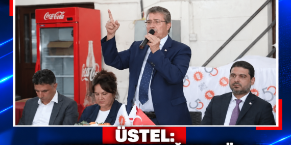 ÜSTEL: “SANDIKTAN ALACAĞIMIZ GÜÇLE HİZMETE DEVAM EDECEĞİZ”